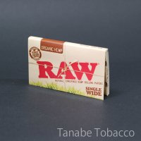 RAW（ロウ）オーガニック・ダブル 　70mm×36mm　100枚