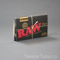 RAW（ロウ）クラシック・ブラックゴールド・ダブル 　70mm×36mm　100枚
