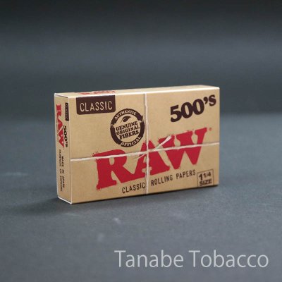 画像1: RAW（ロウ）クラシック500's・1 1/4 　76mm×44mm　500枚