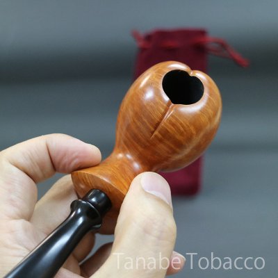 画像3: ツトム ハンドメイドパイプ 薄茶
