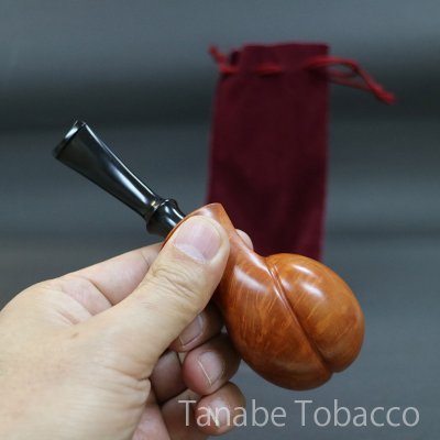 画像5: ツトム ハンドメイドパイプ 薄茶