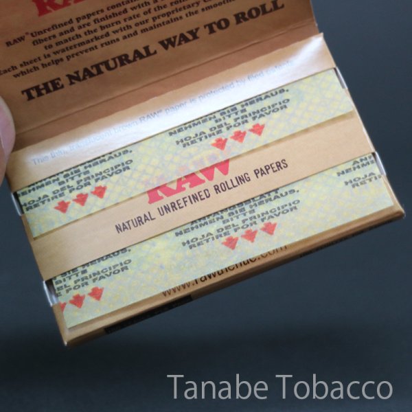 画像2: RAW(ロウ)クラシック・ダブル  70mm×36mm 100枚 (2)