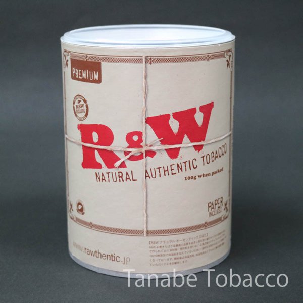 画像1: RAW　ロウ プレミアム ペーパー缶（100g） (1)