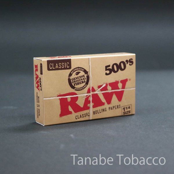 画像1: RAW（ロウ）クラシック500's・1 1/4 　76mm×44mm　500枚 (1)