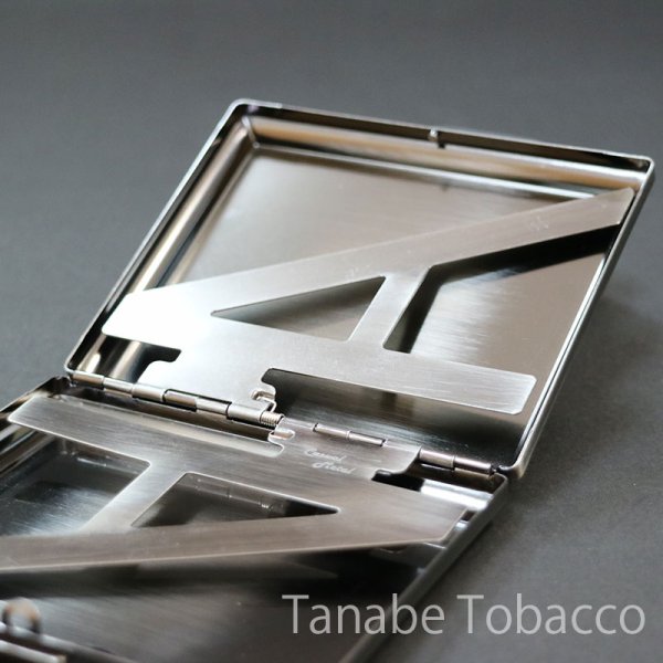 画像2: A-CASE シガレットケース ブラックサテン (2)