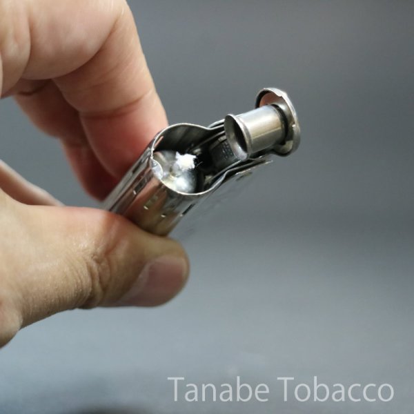 画像2: イムコ オイルライター ジュニア6600P(シルバー/ロゴ付き) (2)