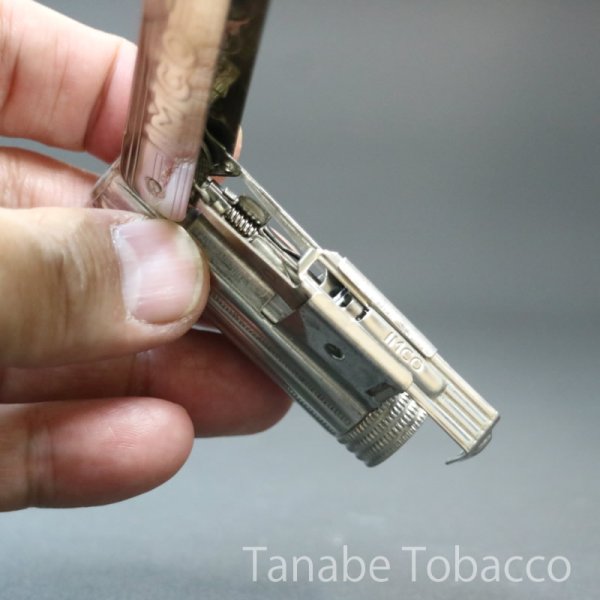 画像3: イムコ オイルライター ジュニア6600P(シルバー/ロゴ付き) (3)