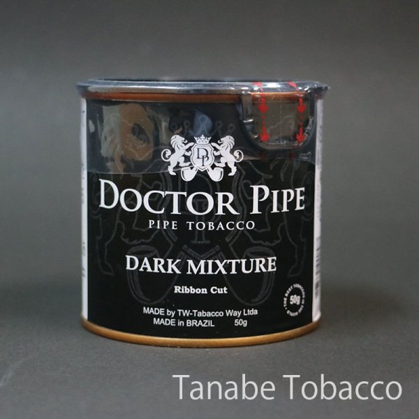画像1: Dr.Pipe ダークミクスチャー(パイプ煙草・缶・50g) (1)