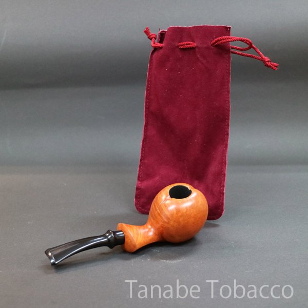 画像2: ツトム ハンドメイドパイプ 薄茶 (2)